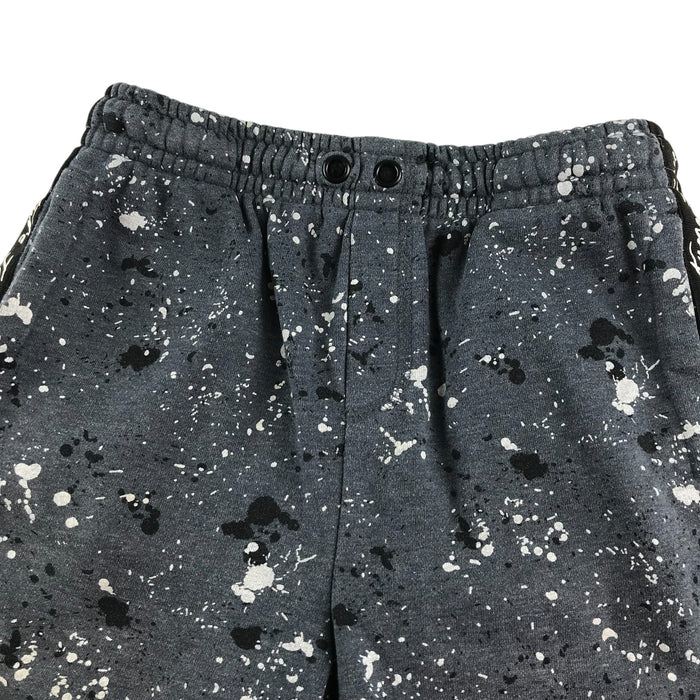 Nutmeg 9-10 years grey paint splash shorts