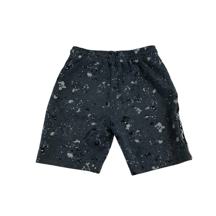 Nutmeg 9-10 years grey paint splash shorts