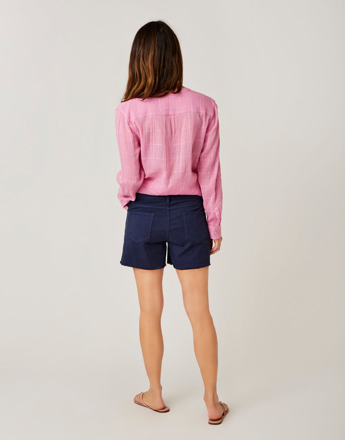 Oahu 4" Twill Short: Navy