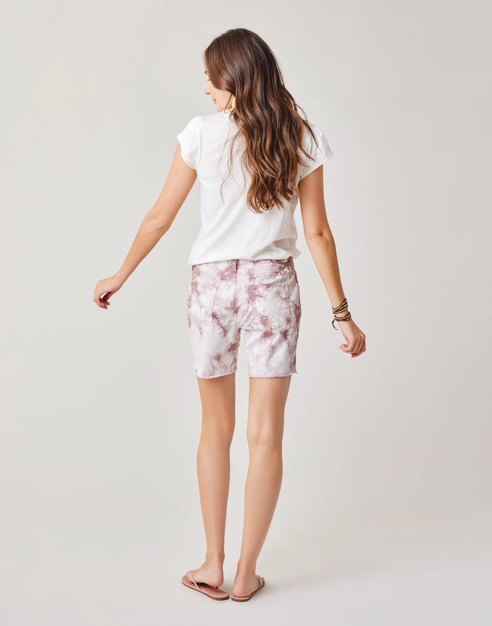 Oahu 6" Twill Short: Fawn Tie Dye - FINAL SALE