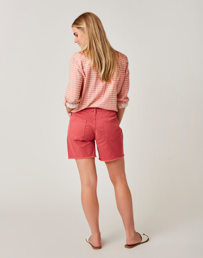 Oahu 6" Twill Short: Light Red - FINAL SALE