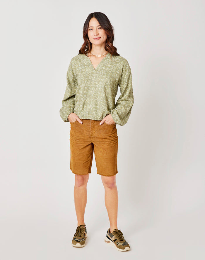 Oahu Hi Rise 10" Short: Cocoa - - FINAL SALE