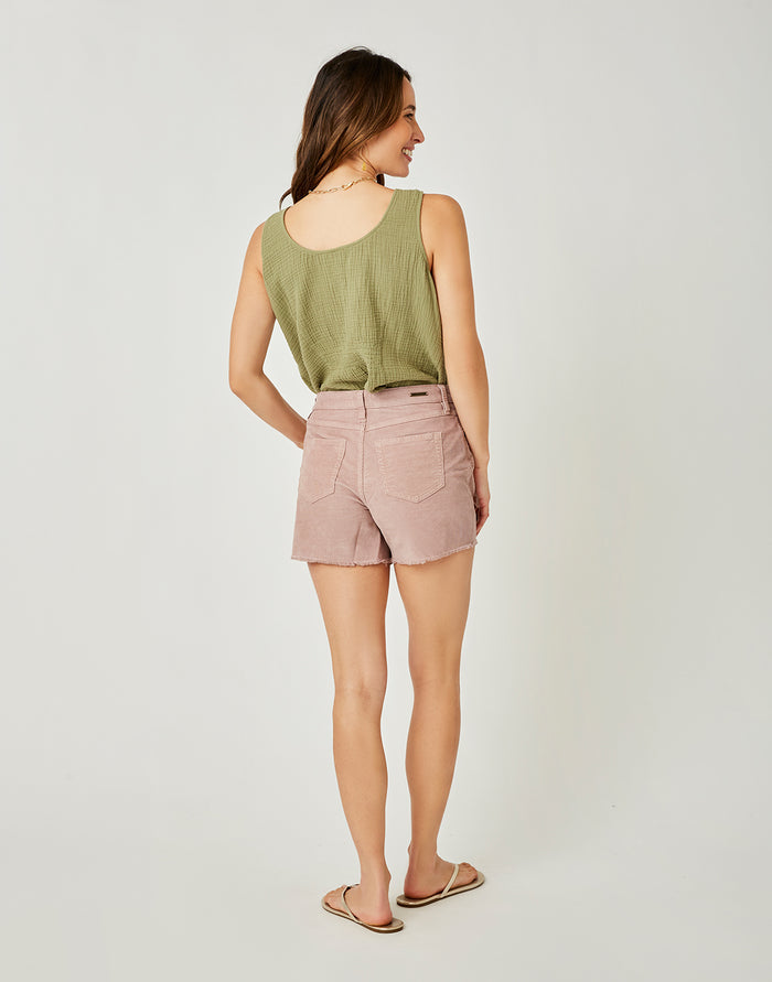 Oahu Hi Rise 4" Short: Fawn - FINAL SALE