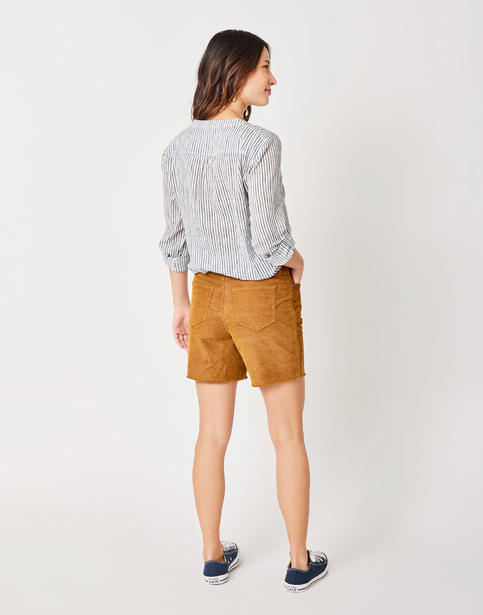 Oahu Hi Rise 6" Short: Cocoa - - FINAL SALE