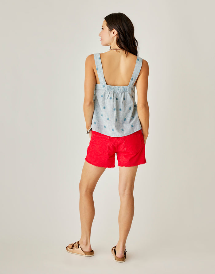 Oahu Short: Hot Red