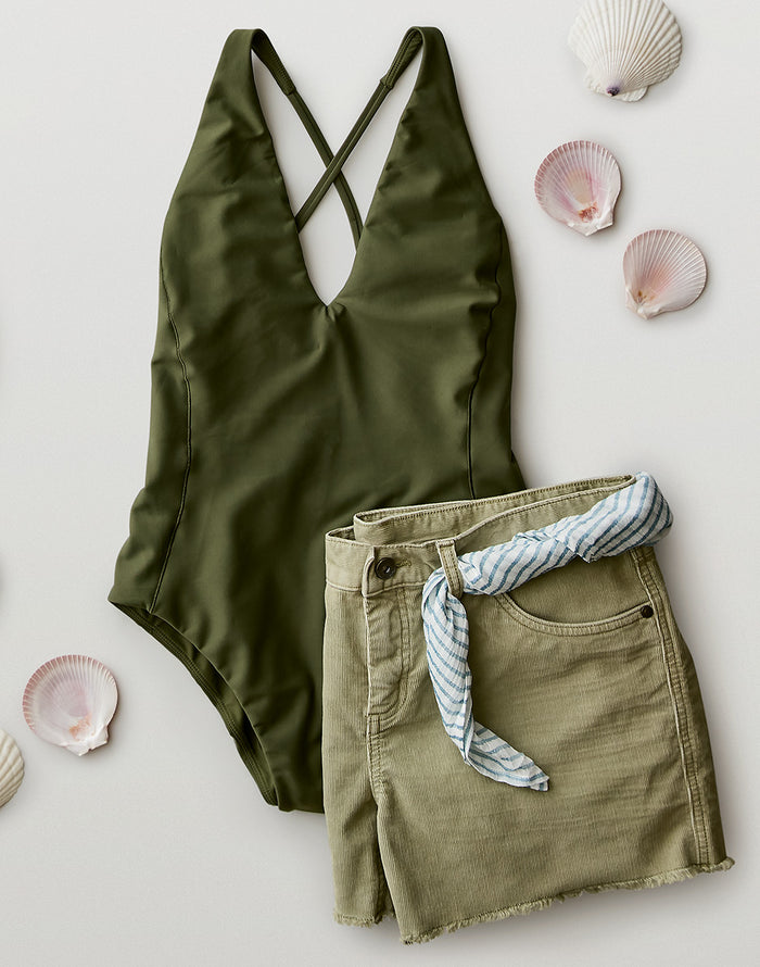 Oahu Short: Olive