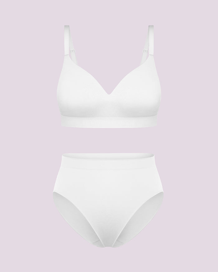 OceanHug™ Oyster Reborn T-Shirt Bra + Brief