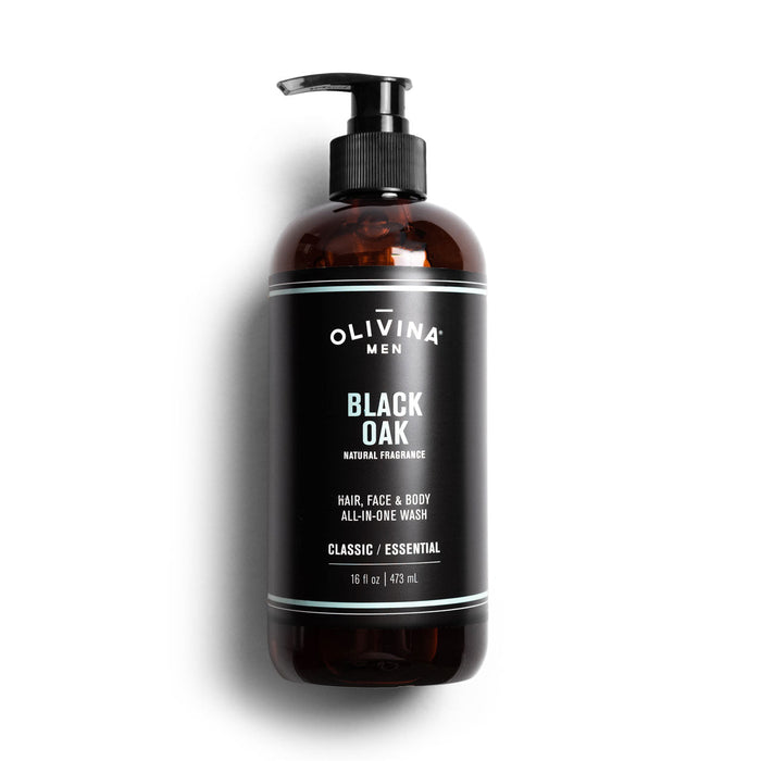 Olivina Natural Body Wash Black Oak 16oz