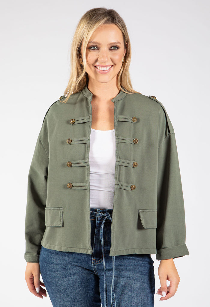 Open Front Napoleon Jacket