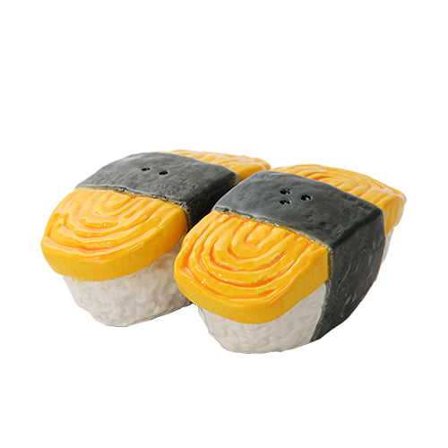 Pacific Giftware™ - Salt & Pepper Shakers Set Tamago Egg Sushi 10402