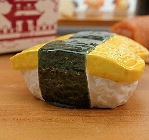 Pacific Giftware™ - Salt & Pepper Shakers Set Tamago Egg Sushi 10402