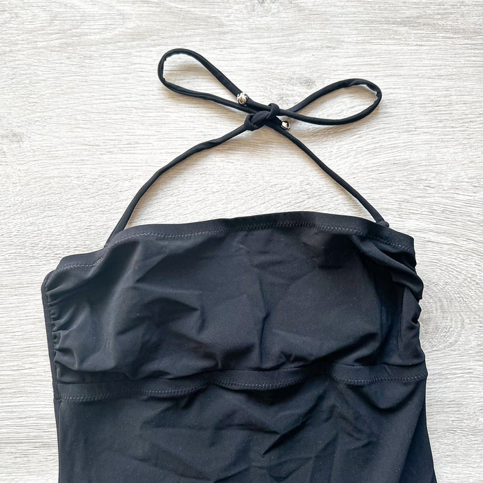 Pain De Sucre Black Halterneck Strapless Swimsuit - House Of Huntington