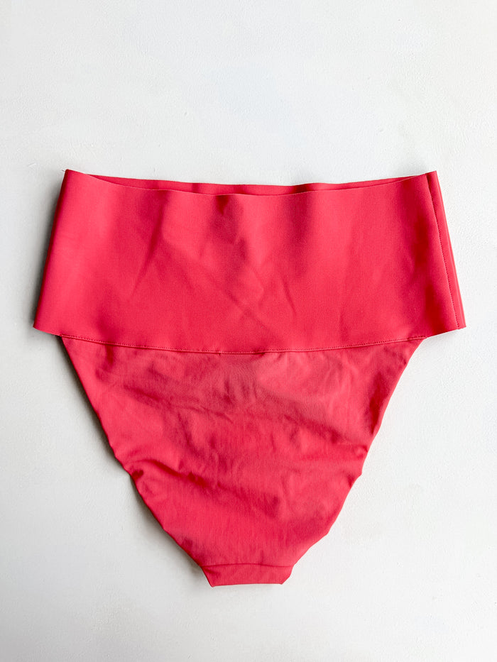 Pain De Sucre Blush Pink High Waist Bikini Bottom in Angie