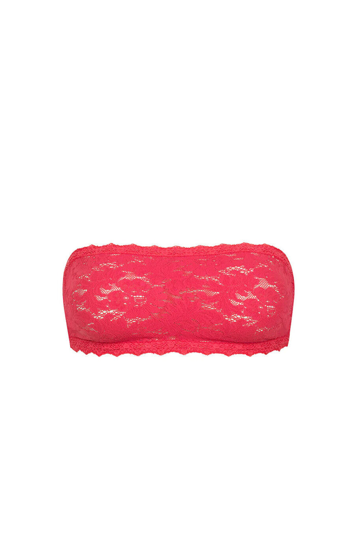 Pain De Sucre Bra Top in Pink Lace Abaya - House Of Huntington