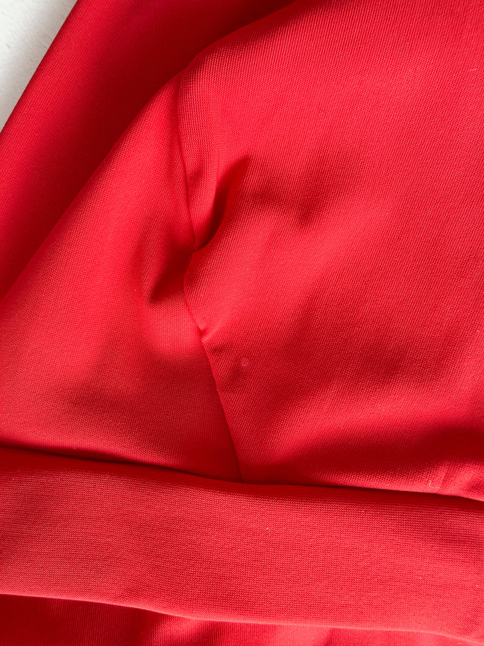 Pain De Sucre Red V-Neck Sports Bra Swimsuit in Laam