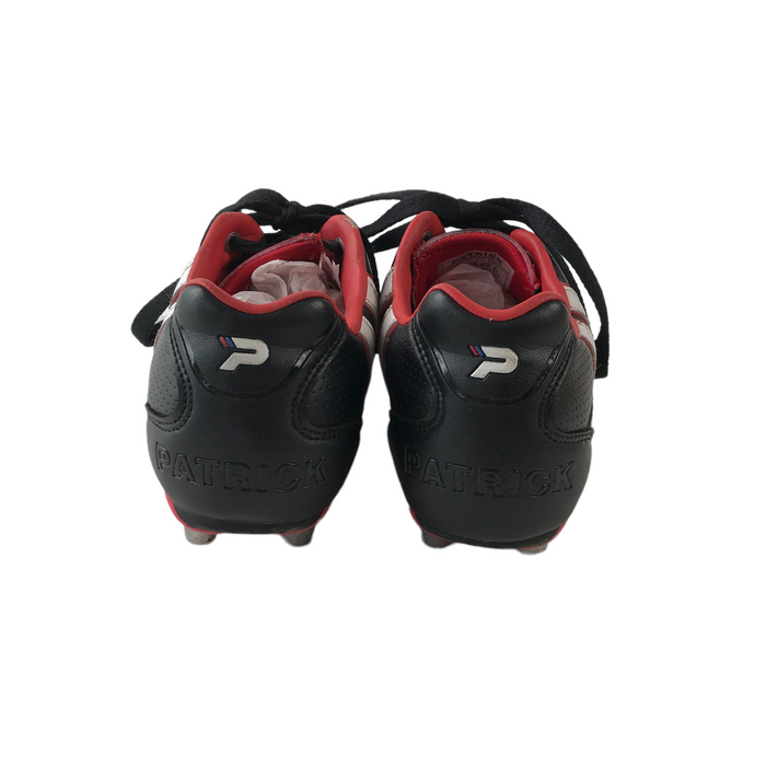 Patrick size UK 3 black and red rugby boots