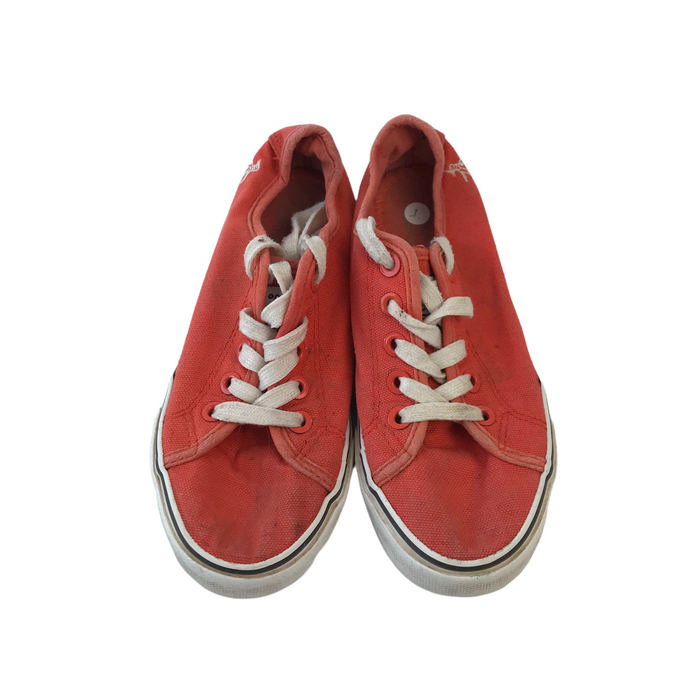 Penguin size UK 1 red trainers