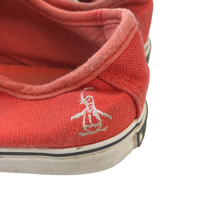 Penguin size UK 1 red trainers