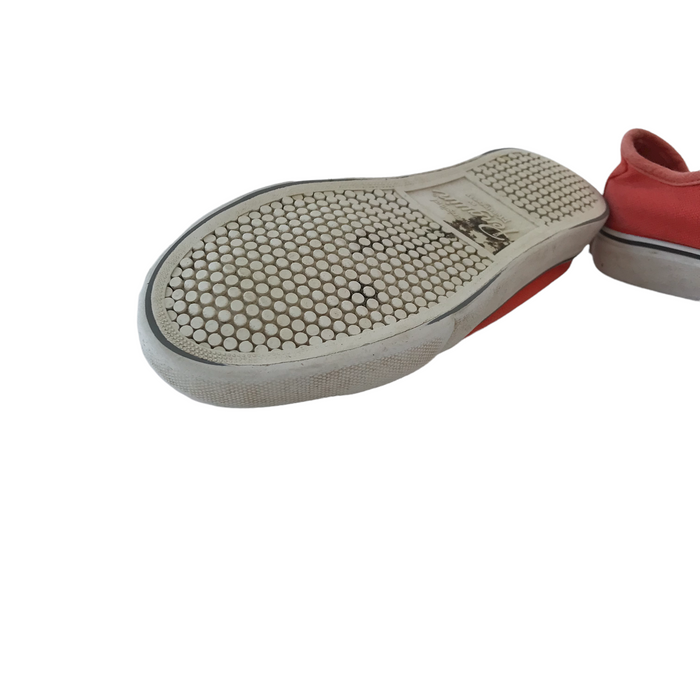 Penguin size UK 1 red trainers