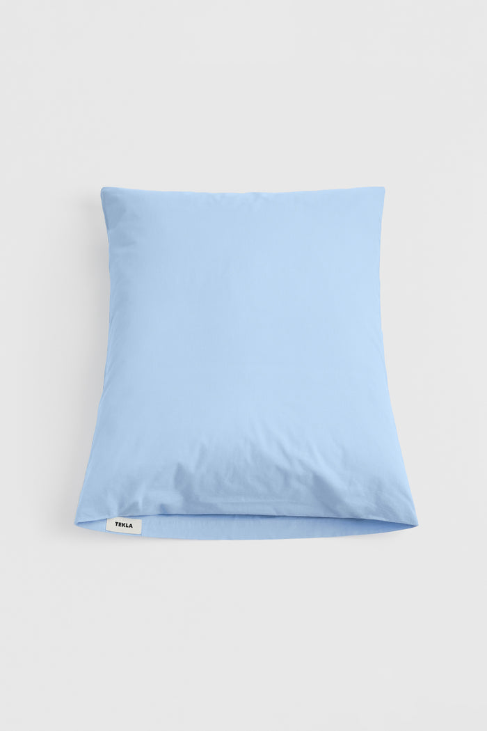 Percale Pillowcase Island Blue