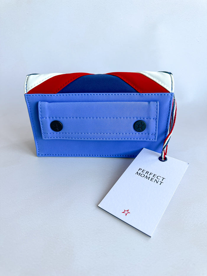 Perfect Moment Star Quilted Blue Belt Bum Bag
