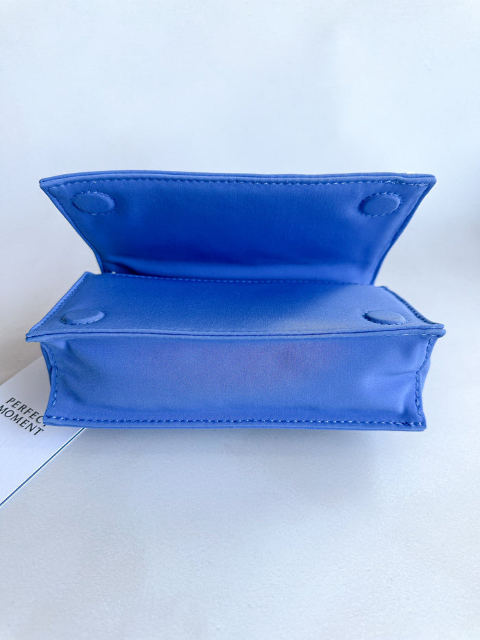 Perfect Moment Star Quilted Blue Belt Bum Bag