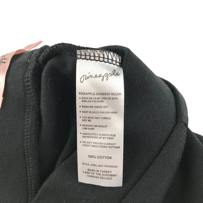 Pineapple 9-10 years black jersey cotton shorts