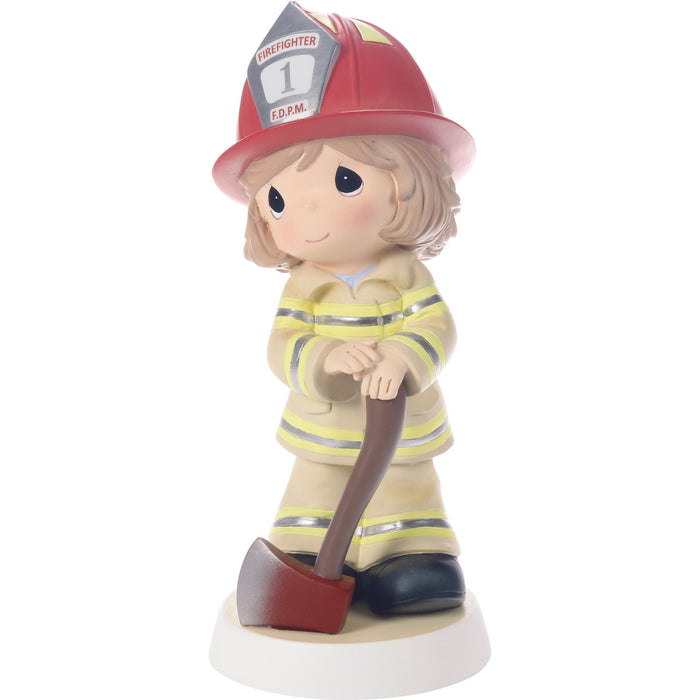 Precious Moments - Courage Under Fire Firefighter Figurine 242403