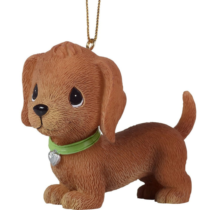 Precious Moments - Fur-ever Yours Dachshund Dog Ornament 226410