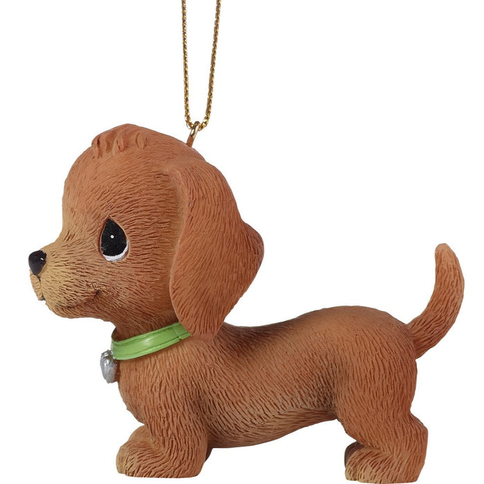 Precious Moments - Fur-ever Yours Dachshund Dog Ornament 226410
