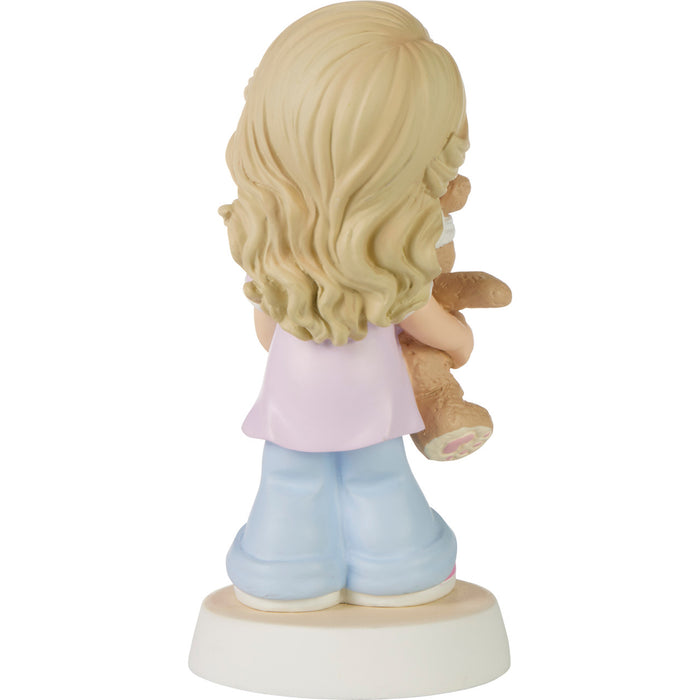 Precious Moments - Get Well Soon Girl with Teddy Bear Figurine 232410