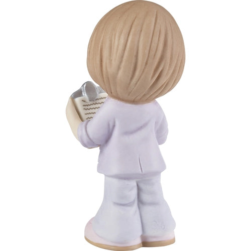 Precious Moments - Heart of Gold Doctor Nurse Medical Workers Porcelain Figurine 143030