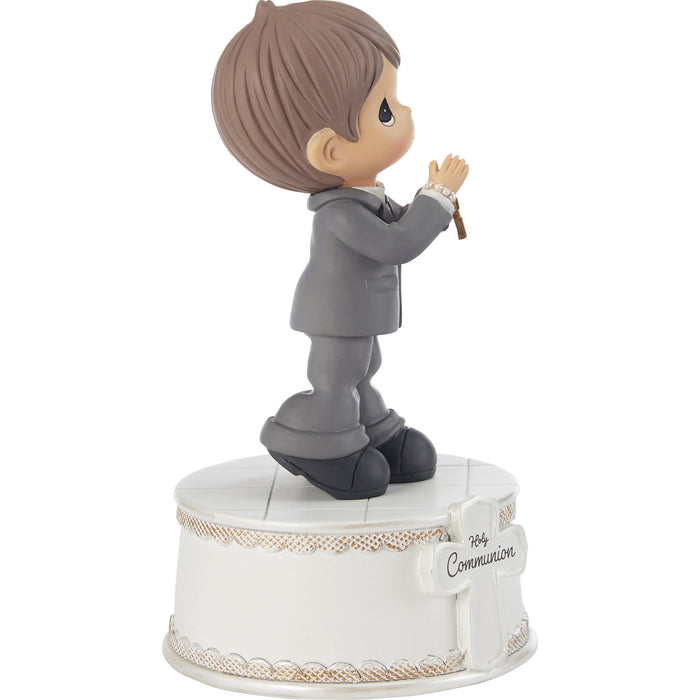 Precious Moments - Holy Communion Boy Musical Figurine 212103