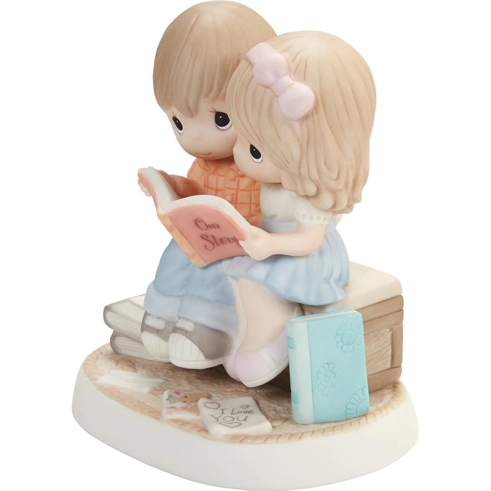 Precious Moments - I Love The Story of Us Porcelain Figurine 202003