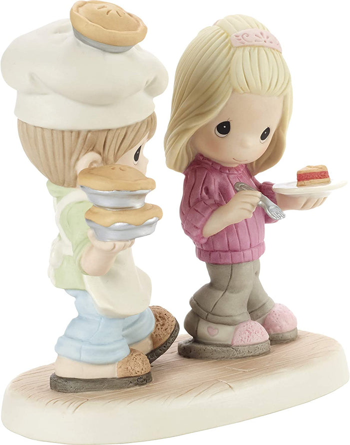 Precious Moments - I Only Have Pies for You Love Porcelain Figurine 201032