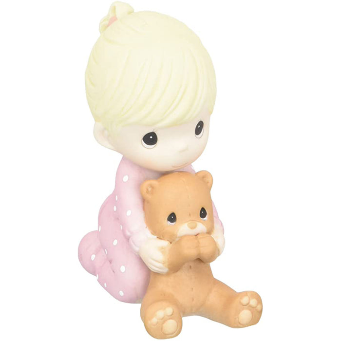 Precious Moments - I Pray The Lord My Soul To Keep Teddy Bear Friend Porcelain Figurine 152001