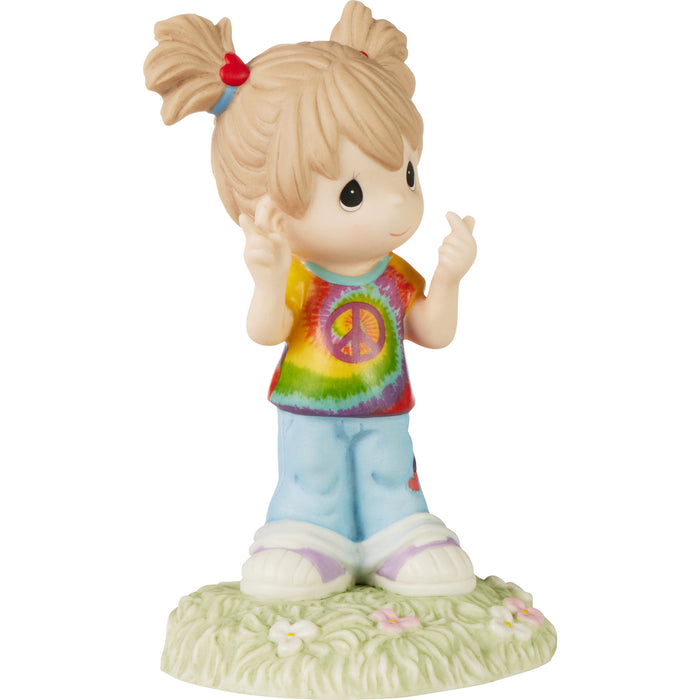 Precious Moments - Peace And Love Porcelain Figurine 232019