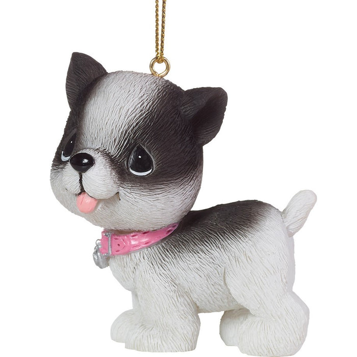 Precious Moments - Raise The Woof French Bulldog Dog Ornament 226406