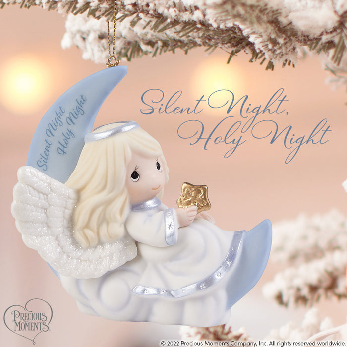 Precious Moments - Silent Night, Holy Night Porcelain Ornament 211043