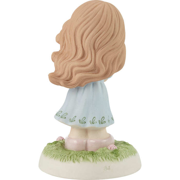 Precious Moments - So Lucky To Have A Friend Like You Irish Shamrock Clover Porcelain Figurine 213007