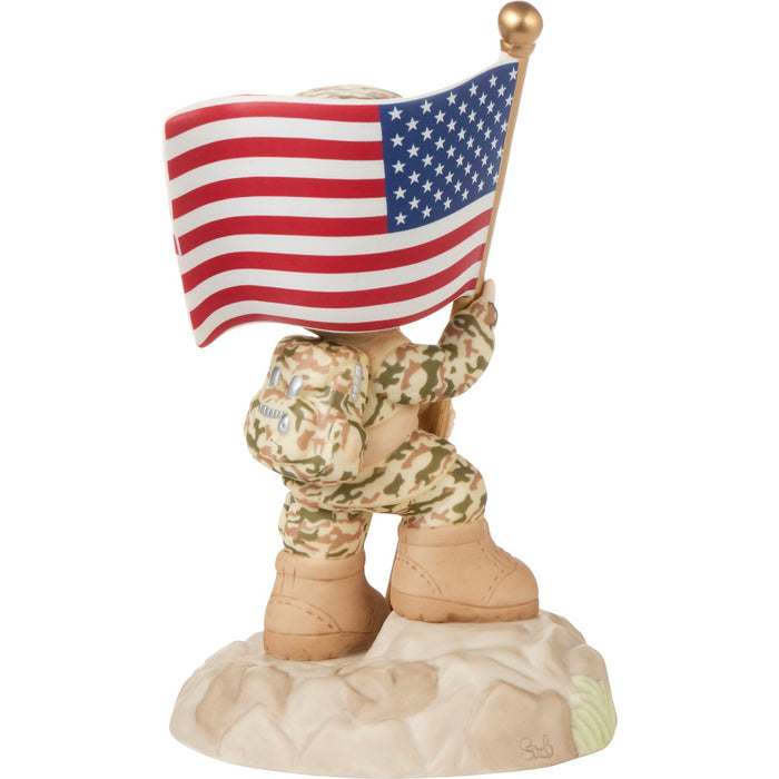 Precious Moments - Thank You for Being My Hero Boy Soldier Figurine 232018