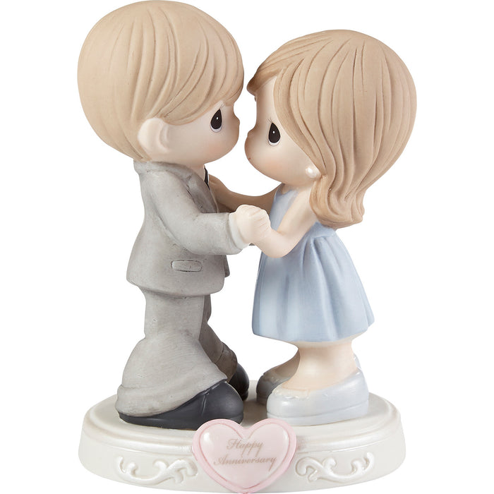 Precious Moments - Through The Years Happy Anniversary Porcelain Figurine 123019
