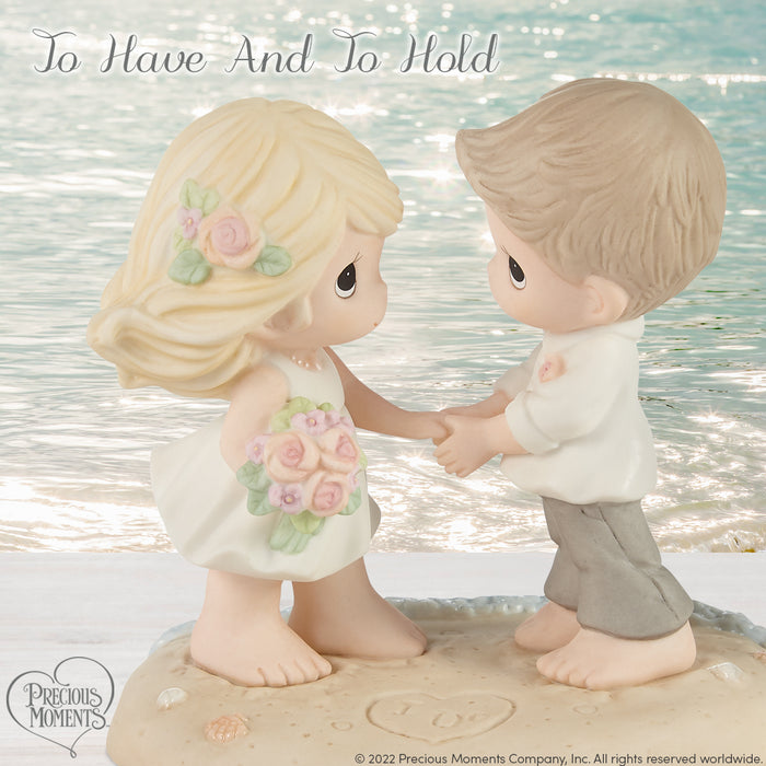 Precious Moments - To Have And To Hold Wedding Figurine 222030
