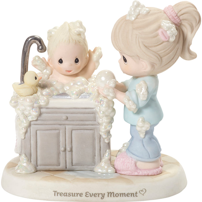 Precious Moments - Treasure Every Moment Baby Bathing Porcelain Figurine 192018