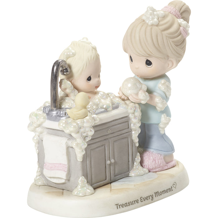 Precious Moments - Treasure Every Moment Baby Bathing Porcelain Figurine 192018