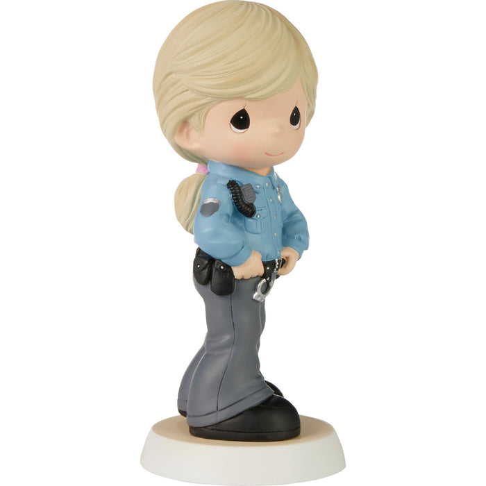 Precious Moments - You Make Us All Pround Female Police Officer Figurine 232406