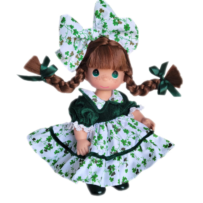 Precious Moments Doll - Lucky Irish Shamrock Girl 6751