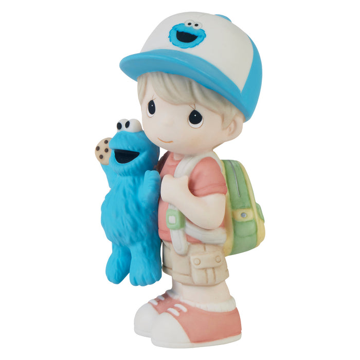 Precious Moments x Sesame Street - Cookie Monster I'm Your Biggest Fan Figurine 236004