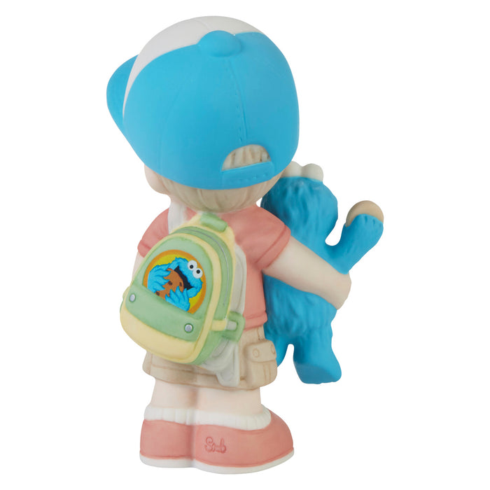 Precious Moments x Sesame Street - Cookie Monster I'm Your Biggest Fan Figurine 236004
