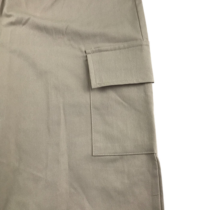 Pretty Little Thing womens UK 8 beige cargo trouser